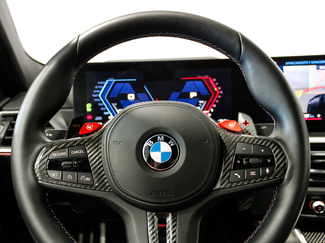 BMW M M4 Coupe Competition color Negro. Año 2023. 375KW(510CV). Gasolina. En concesionario Barcelona Premium - Diagonal de Barcelona