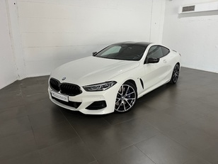 Fotos de BMW Serie 8 840d Coupe color Blanco. Año 2019. 235KW(320CV). Diésel. En concesionario Amiocar S.A. de Coruña