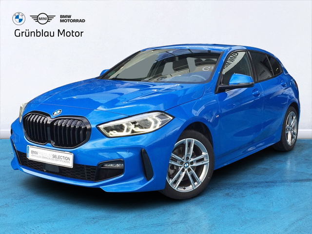 BMW Serie 1 118d color Azul. Año 2024. 110KW(150CV). Diésel. En concesionario Grünblau Motor (Bmw y Mini) de Cantabria