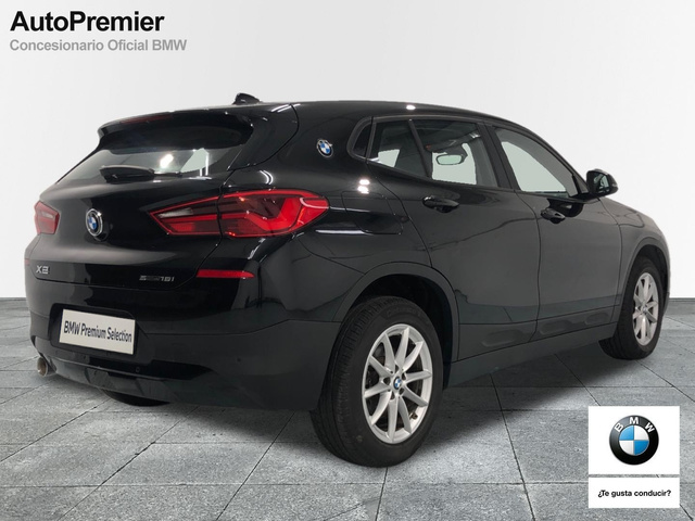 BMW X2 sDrive18i color Negro. Año 2019. 103KW(140CV). Gasolina. En concesionario Auto Premier, S.A. - ALCALÁ DE HENARES de Madrid