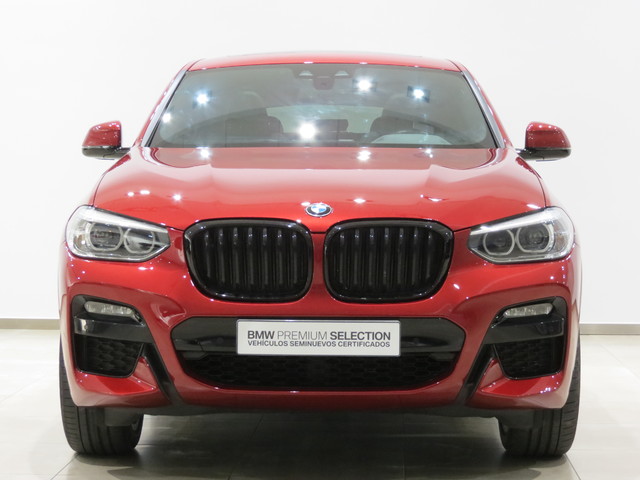 BMW X4 xDrive20d color Rojo. Año 2021. 140KW(190CV). Diésel. En concesionario GANDIA Automoviles Fersan, S.A. de Valencia