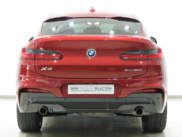 BMW X4 xDrive20d color Rojo. Año 2021. 140KW(190CV). Diésel. En concesionario GANDIA Automoviles Fersan, S.A. de Valencia