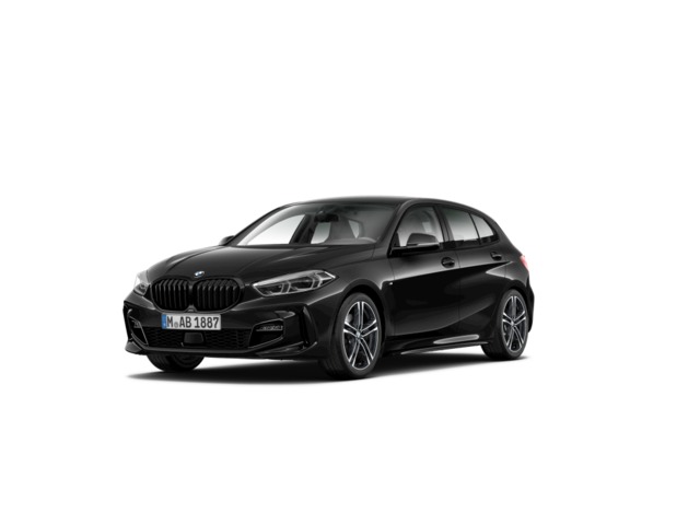 BMW Serie 1 118d color Negro. Año 2024. 110KW(150CV). Diésel. En concesionario Celtamotor Lalín de Pontevedra