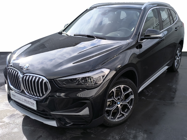 BMW X1 sDrive18d color Negro. Año 2020. 110KW(150CV). Diésel. En concesionario Automóviles Oviedo S.A. de Asturias