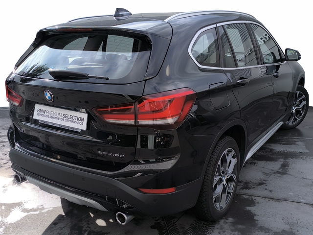 BMW X1 sDrive18d color Negro. Año 2020. 110KW(150CV). Diésel. En concesionario Automóviles Oviedo S.A. de Asturias