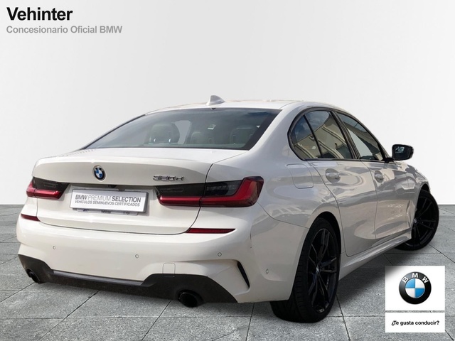 BMW Serie 3 320d color Blanco. Año 2022. 140KW(190CV). Diésel. En concesionario Vehinter Getafe de Madrid