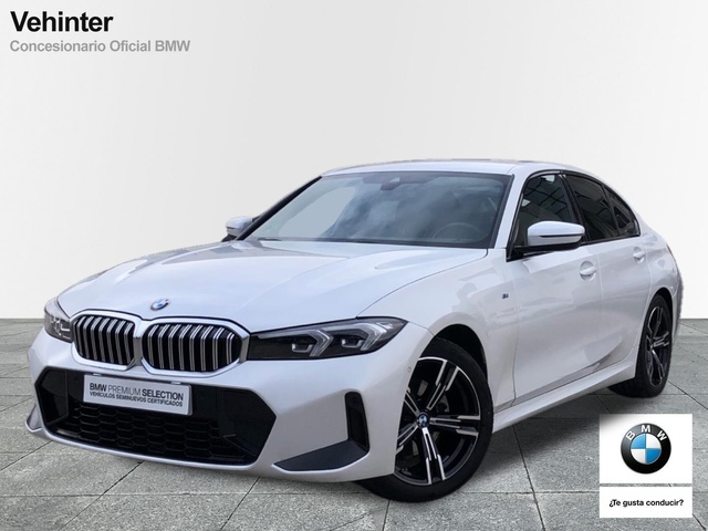 BMW Serie 3 320i color Blanco. Año 2024. 135KW(184CV). Gasolina. En concesionario Vehinter Getafe de Madrid