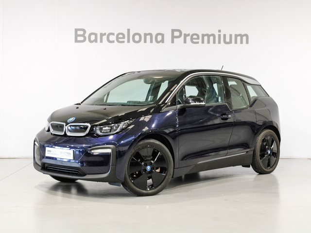 BMW i3 120Ah color Azul. Año 2019. 125KW(170CV). Eléctrico. En concesionario Barcelona Premium -- GRAN VIA de Barcelona