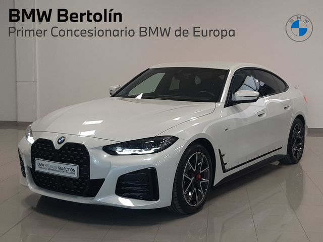 BMW Serie 4 420i Gran Coupe color Blanco. Año 2024. 135KW(184CV). Gasolina. En concesionario Automoviles Bertolin S.L. de Valencia
