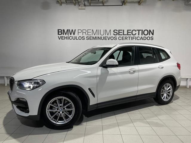 BMW X3 sDrive18d color Blanco. Año 2019. 110KW(150CV). Diésel. En concesionario Hispamovil Elche de Alicante