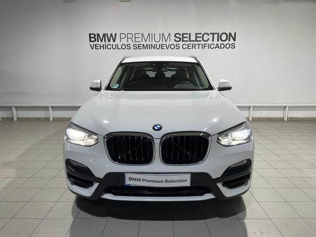 BMW X3 sDrive18d color Blanco. Año 2019. 110KW(150CV). Diésel. En concesionario Hispamovil Elche de Alicante