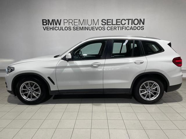 BMW X3 sDrive18d color Blanco. Año 2019. 110KW(150CV). Diésel. En concesionario Hispamovil Elche de Alicante