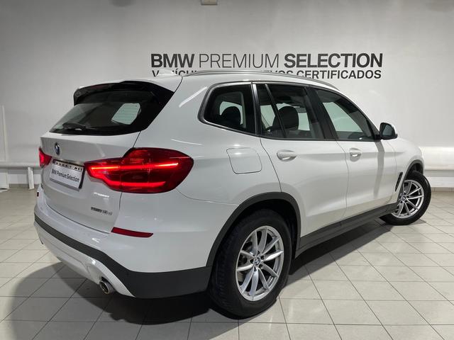 BMW X3 sDrive18d color Blanco. Año 2019. 110KW(150CV). Diésel. En concesionario Hispamovil Elche de Alicante