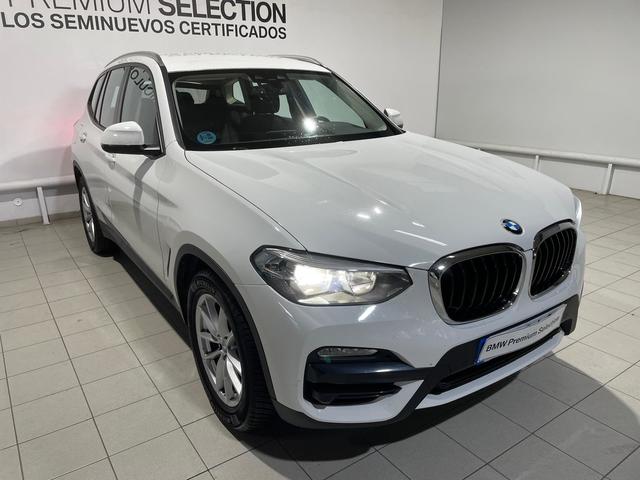 BMW X3 sDrive18d color Blanco. Año 2019. 110KW(150CV). Diésel. En concesionario Hispamovil Elche de Alicante