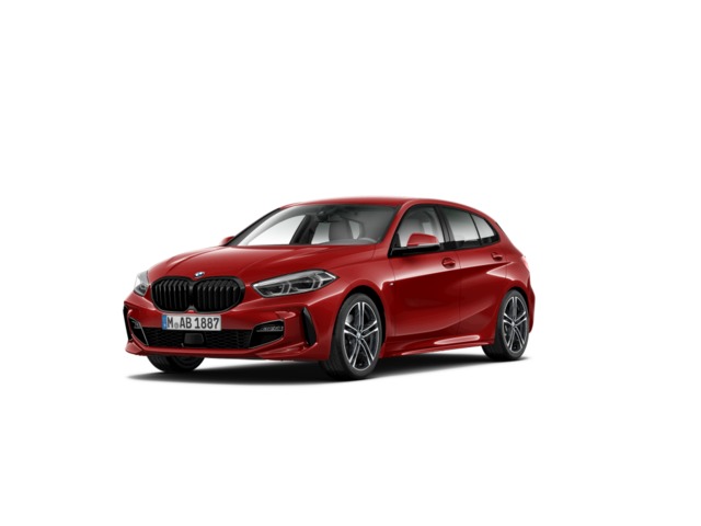 BMW Serie 1 118i color Rojo. Año 2024. 103KW(140CV). Gasolina. En concesionario Pruna Motor de Barcelona