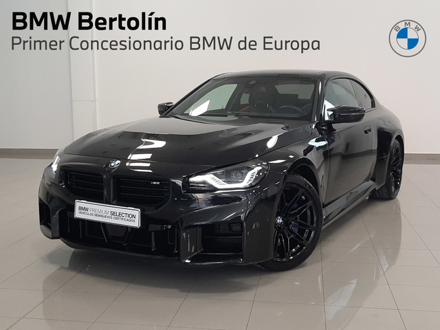 BMW M M2 Coupe color Negro. Año 2023. 338KW(460CV). Gasolina. En concesionario Automoviles Bertolin S.L. de Valencia