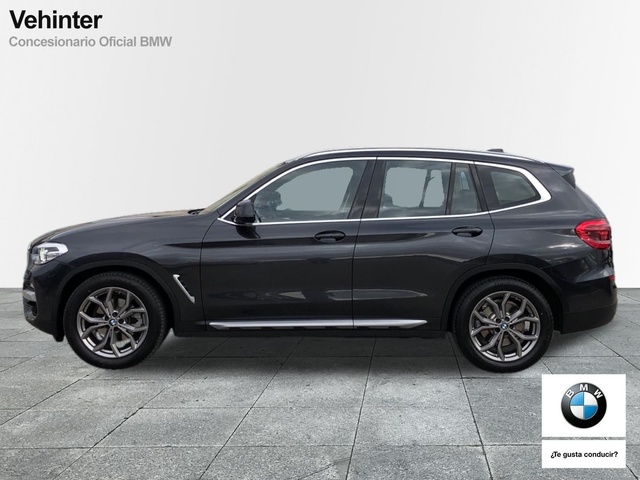 BMW X3 xDrive20d color Gris. Año 2018. 140KW(190CV). Diésel. En concesionario Vehinter Alcorcón de Madrid