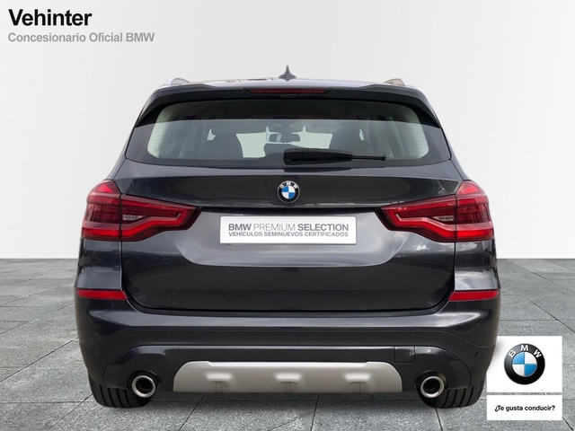 BMW X3 xDrive20d color Gris. Año 2018. 140KW(190CV). Diésel. En concesionario Vehinter Alcorcón de Madrid