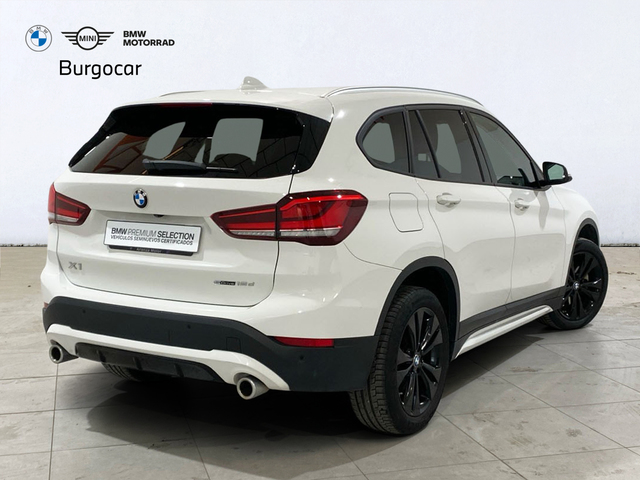 BMW X1 sDrive18d color Blanco. Año 2020. 110KW(150CV). Diésel. En concesionario Burgocar (Bmw y Mini) de Burgos