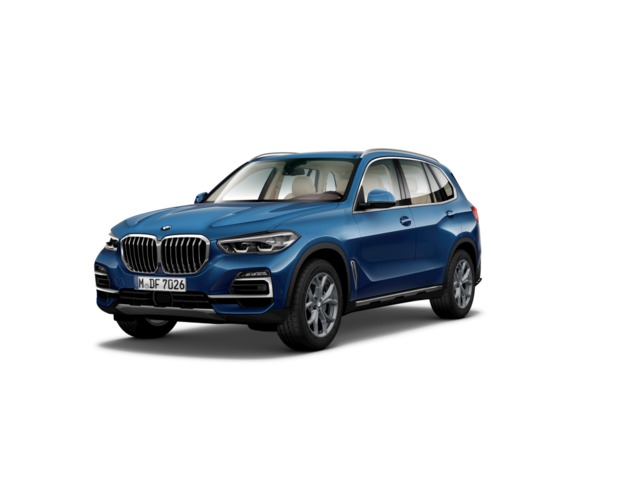 BMW X5 xDrive30d color Azul. Año 2019. 195KW(265CV). Diésel. En concesionario BYmyCAR Madrid - Alcalá de Madrid