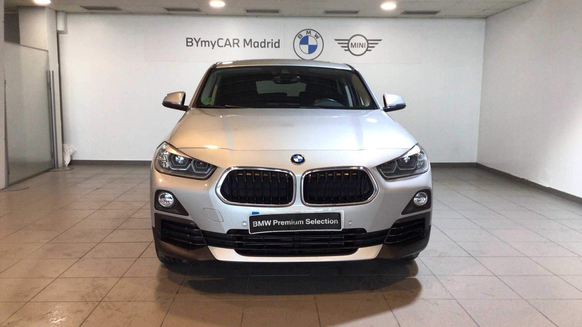 BMW X2 sDrive18i color Gris Plata. Año 2019. 103KW(140CV). Gasolina. En concesionario BYmyCAR Madrid - Alcalá de Madrid