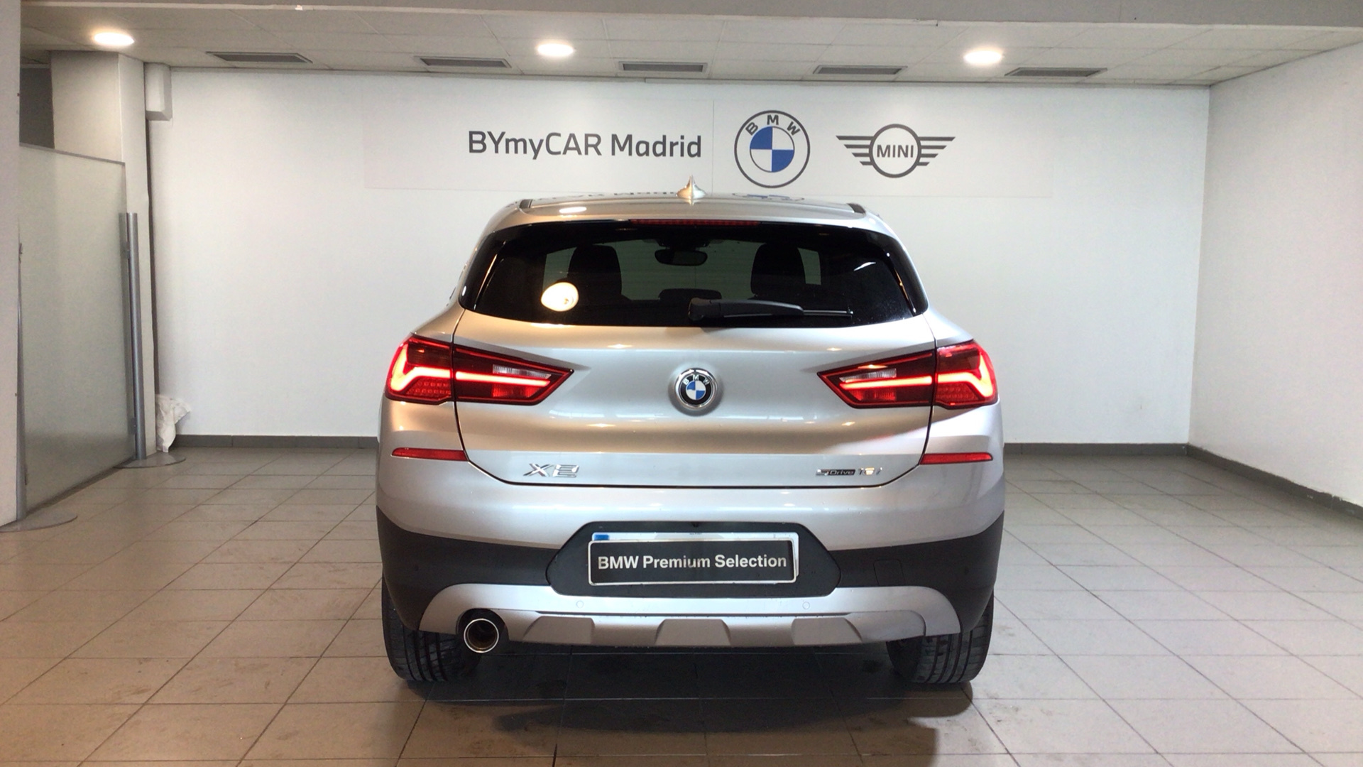 BMW X2 sDrive18i color Gris Plata. Año 2019. 103KW(140CV). Gasolina. En concesionario BYmyCAR Madrid - Alcalá de Madrid