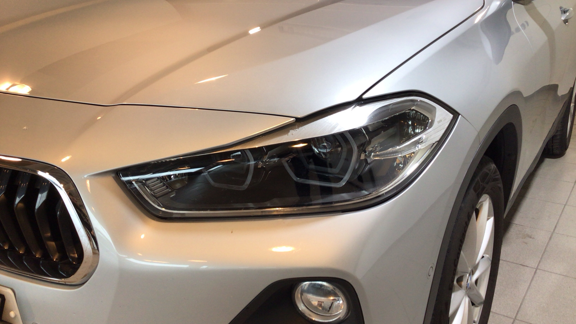 BMW X2 sDrive18i color Gris Plata. Año 2019. 103KW(140CV). Gasolina. En concesionario BYmyCAR Madrid - Alcalá de Madrid