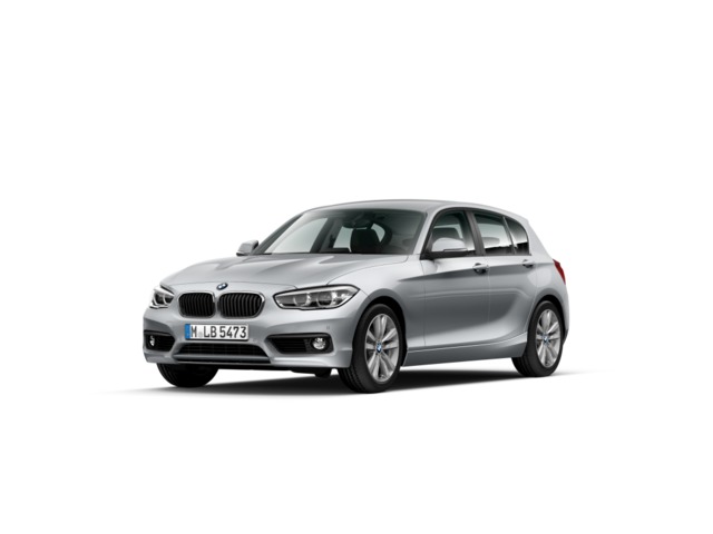 BMW Serie 1 118i color Gris Plata. Año 2019. 100KW(136CV). Gasolina. En concesionario Fuenteolid de Valladolid