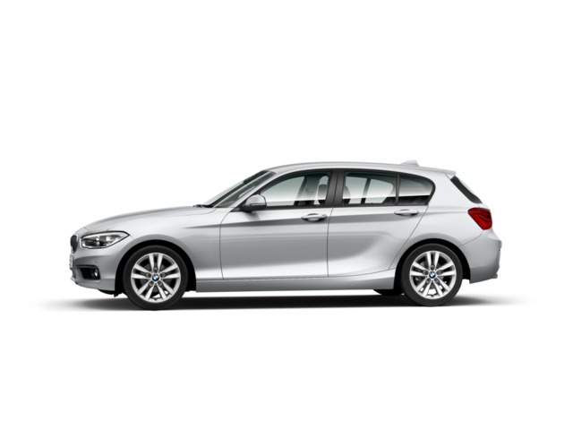 BMW Serie 1 118i color Gris Plata. Año 2019. 100KW(136CV). Gasolina. En concesionario Fuenteolid de Valladolid