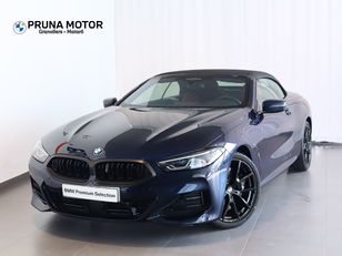 Fotos de BMW Serie 8 840i Cabrio color Azul. Año 2024. 250KW(340CV). Gasolina. En concesionario Pruna Motor de Barcelona