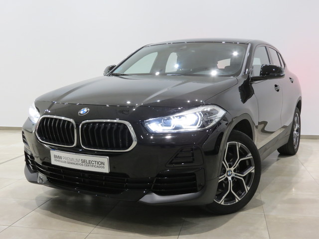 BMW X2 sDrive18i color Negro. Año 2021. 103KW(140CV). Gasolina. En concesionario ALZIRA Automoviles Fersan, S.A. de Valencia