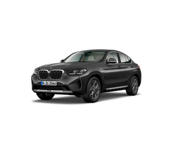 BMW X4 xDrive20d color Gris. Año 2022. 140KW(190CV). Diésel. En concesionario Augusta Aragon S.A. de Zaragoza