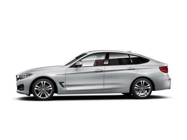 BMW Serie 3 318d Gran Turismo color Gris Plata. Año 2018. 110KW(150CV). Diésel. En concesionario Augusta Aragon S.A. de Zaragoza