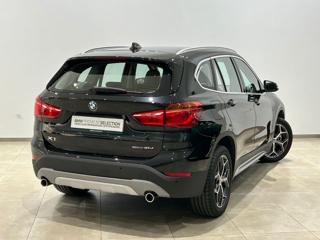 BMW X1 sDrive18d color Negro. Año 2018. 110KW(150CV). Diésel. En concesionario FINESTRAT Automoviles Fersan, S.A. de Alicante