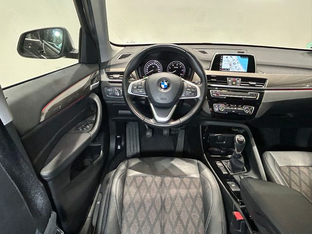 BMW X1 sDrive18d color Negro. Año 2018. 110KW(150CV). Diésel. En concesionario FINESTRAT Automoviles Fersan, S.A. de Alicante