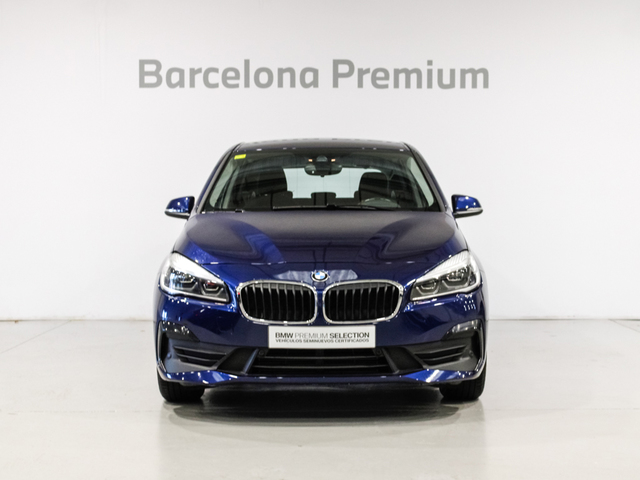 BMW Serie 2 218i Active Tourer color Azul. Año 2020. 103KW(140CV). Gasolina. En concesionario Barcelona Premium -- GRAN VIA de Barcelona