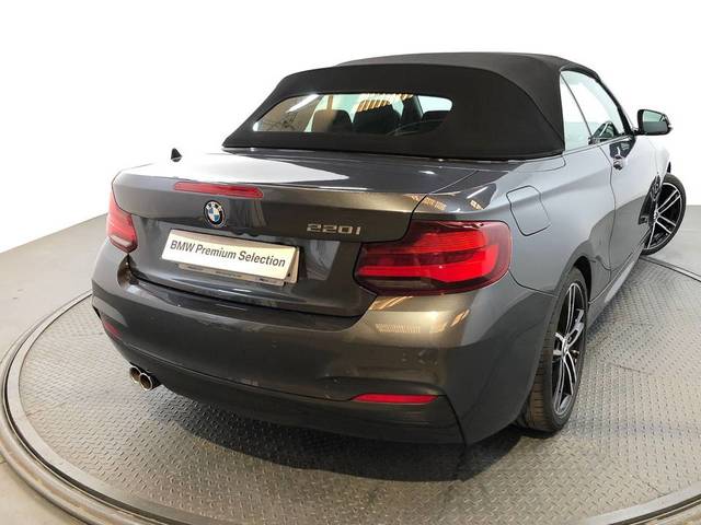 BMW Serie 2 220i Cabrio color Gris. Año 2021. 135KW(184CV). Gasolina. En concesionario Proa Premium Palma de Baleares