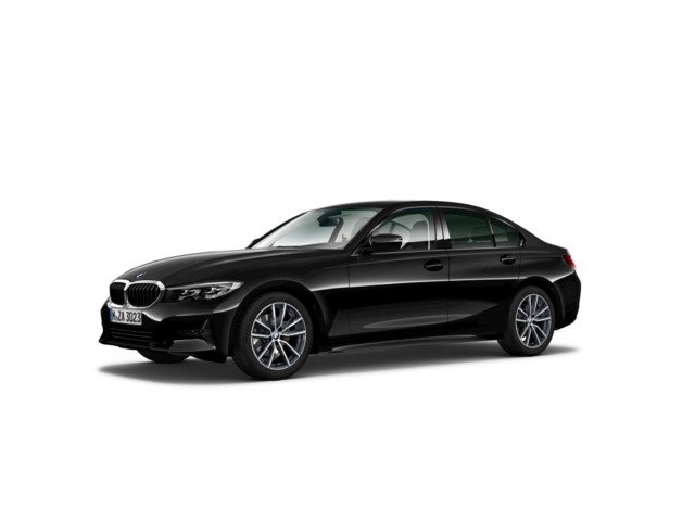 BMW Serie 3 320d color Negro. Año 2020. 140KW(190CV). Diésel. En concesionario Momentum S.A. de Madrid