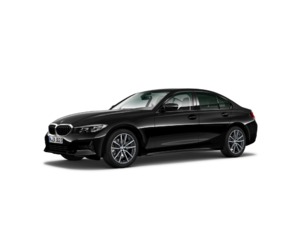 Fotos de BMW Serie 3 320d color Negro. Año 2020. 140KW(190CV). Diésel. En concesionario Momentum S.A. de Madrid