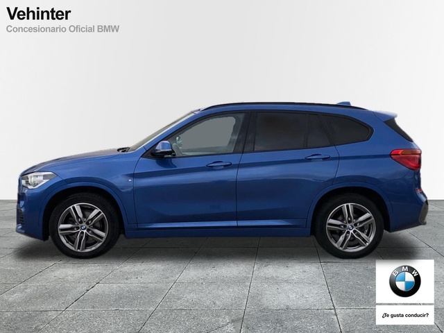 BMW X1 sDrive18d color Azul. Año 2018. 110KW(150CV). Diésel. En concesionario Vehinter Alcorcón de Madrid