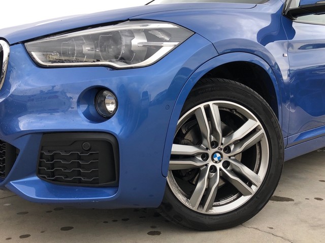 BMW X1 sDrive18d color Azul. Año 2018. 110KW(150CV). Diésel. En concesionario Vehinter Alcorcón de Madrid