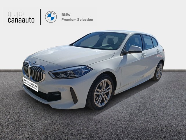 BMW Serie 1 118i color Blanco. Año 2021. 103KW(140CV). Gasolina. En concesionario CANAAUTO - TACO de Sta. C. Tenerife