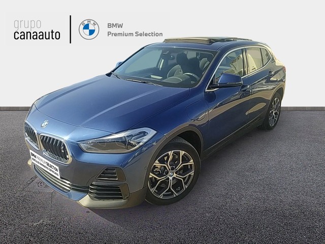 BMW X2 xDrive25e color Azul. Año 2020. 162KW(220CV). Híbrido Electro/Gasolina. En concesionario TACO de Sta. C. Tenerife