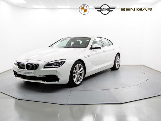 BMW Serie 6 640d Gran Coupe color Blanco. Año 2018. 230KW(313CV). Diésel. En concesionario Móvil Begar Alicante de Alicante