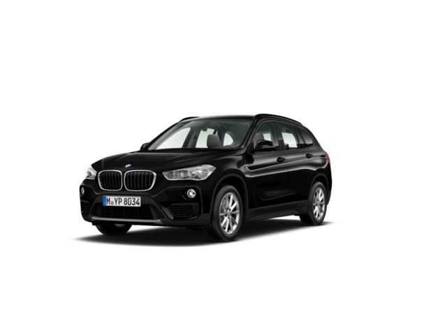 BMW X1 sDrive18i color Negro. Año 2019. 103KW(140CV). Gasolina. En concesionario Barcelona Premium -- GRAN VIA de Barcelona