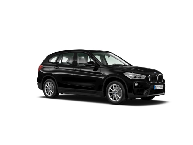 BMW X1 sDrive18i color Negro. Año 2019. 103KW(140CV). Gasolina. En concesionario Barcelona Premium -- GRAN VIA de Barcelona