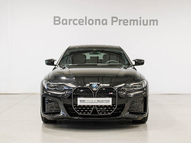 BMW i4 M50 color Negro. Año 2024. 400KW(544CV). Eléctrico. En concesionario Barcelona Premium -- GRAN VIA de Barcelona
