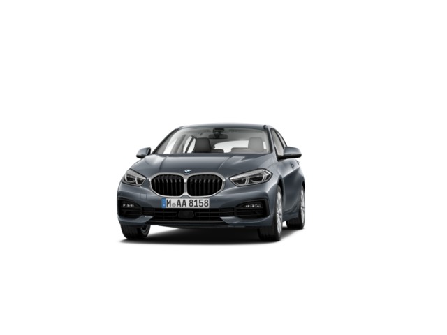 BMW Serie 1 118i color Gris. Año 2019. 103KW(140CV). Gasolina. En concesionario Augusta Aragon S.A. de Zaragoza