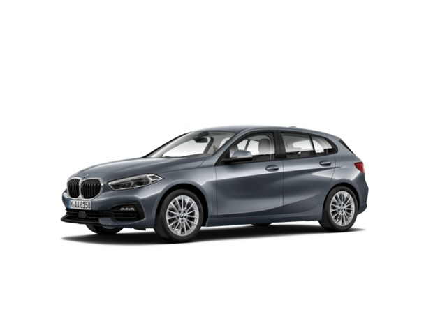 BMW Serie 1 118i color Gris. Año 2019. 103KW(140CV). Gasolina. En concesionario Augusta Aragon S.A. de Zaragoza