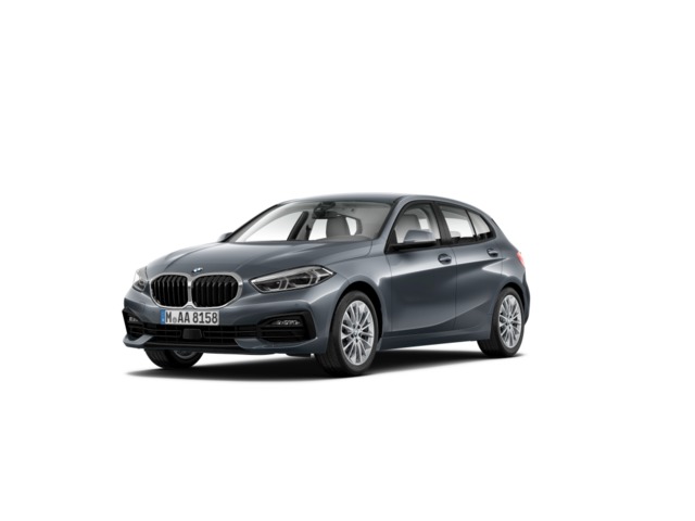 BMW Serie 1 118i color Gris. Año 2019. 103KW(140CV). Gasolina. En concesionario Augusta Aragon S.A. de Zaragoza